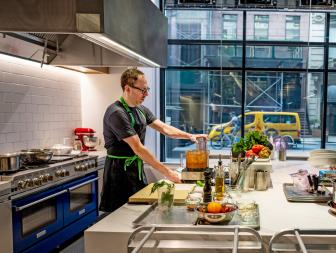 The new Food Network Test Kitchen in NYC, May 8, 2024.